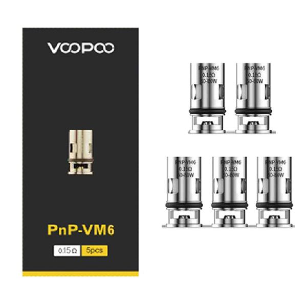 voopoo-pnp-vm6-0.15ohm-pk5-coils-derbyshire-vape