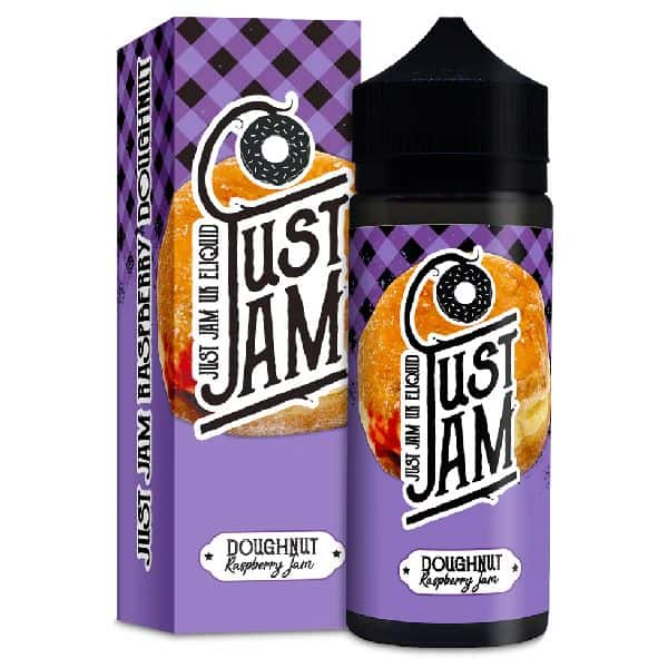 Just Jam Raspberry Donut Derbyshire Vape