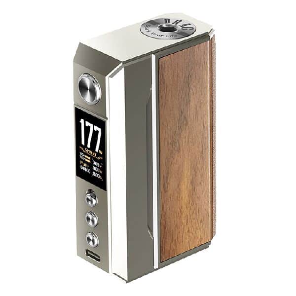 Voopoo drag 4 mod pale gold walnut Derbyshire vape