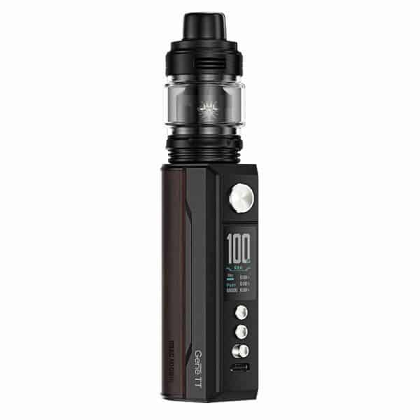 voopoo drag m100s kit black darkwood derbyshire vape