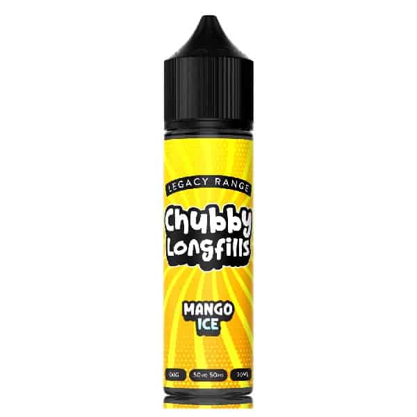 chubby legacy range longfill mango ice 20ml 60ml derbyshire vape