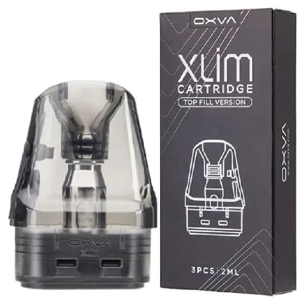 ova xlim cartridge pods top fill version 0.6ohm derbyshire vape