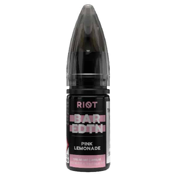 riot bar edtn pink lemonade 10ml salt derbyshire vape