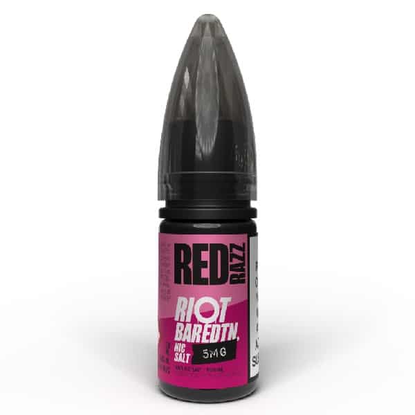 riot bar EDTN red razz 10ml salt Derbyshire vape