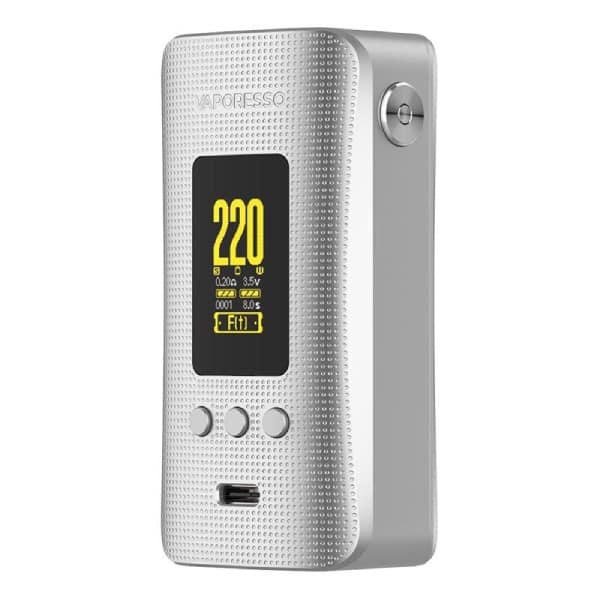 Vaporesso gen 200 mod only light silver derbyshire vape