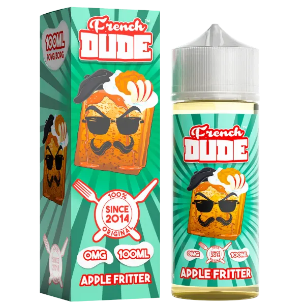 French Dude Apple Fritter 100ml | Derbyshire Vape