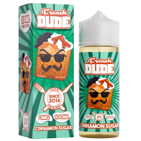 French Dude Cinnamon Sugar 100ml | Derbyshire Vape