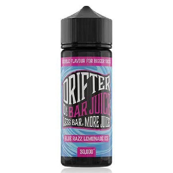 Drifter Bar juice 100ml Blue Razz Lemonade Derbyshire Vape