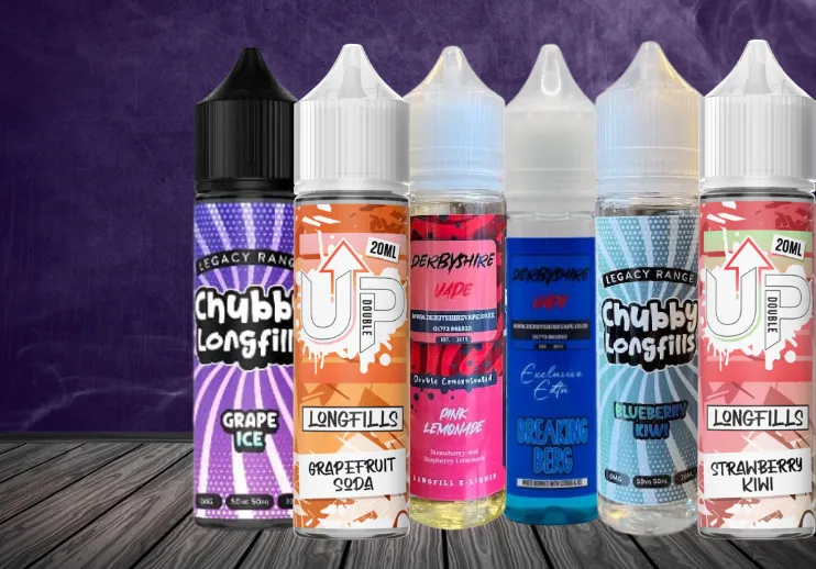 Longfills promo banner | Derbyshire Vape