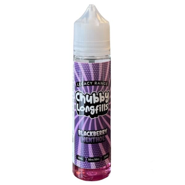 Chubby Legacy Range Longfill Blackberry Menthol Derbyshire Vape