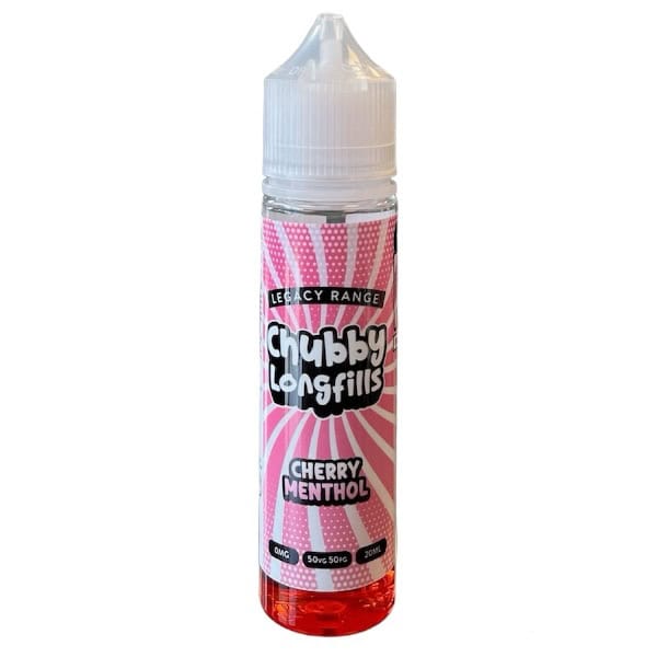 Chubby Legacy Range Longfill Cherry Menthol Derbyshire Vape