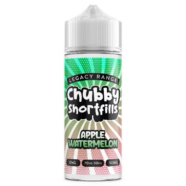 Chubby Legacy Range Shortfill Apple Watermelon 100ml Derbyshire Vape