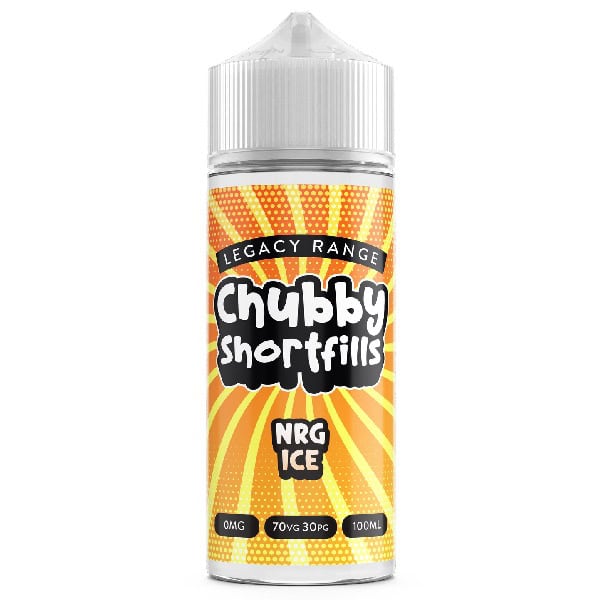 Chubby Legacy Range Shortfill NRG Ice 100ml Derbyshire Vape