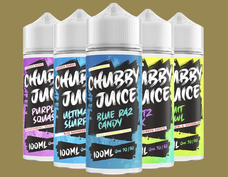 Chubby Juice Classics Long Fill E-Liquid | Derbyshire Vape Ltd