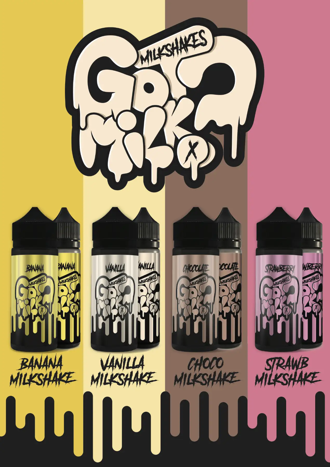 Got Milk Menu | Derbsyhire Vape Ltd