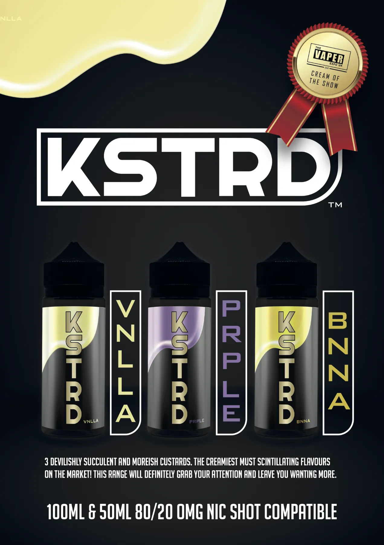 KSTRD Menu | Derbyshire Vape Ltd